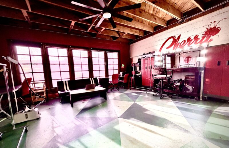 Cherry Soda Studios Green Room