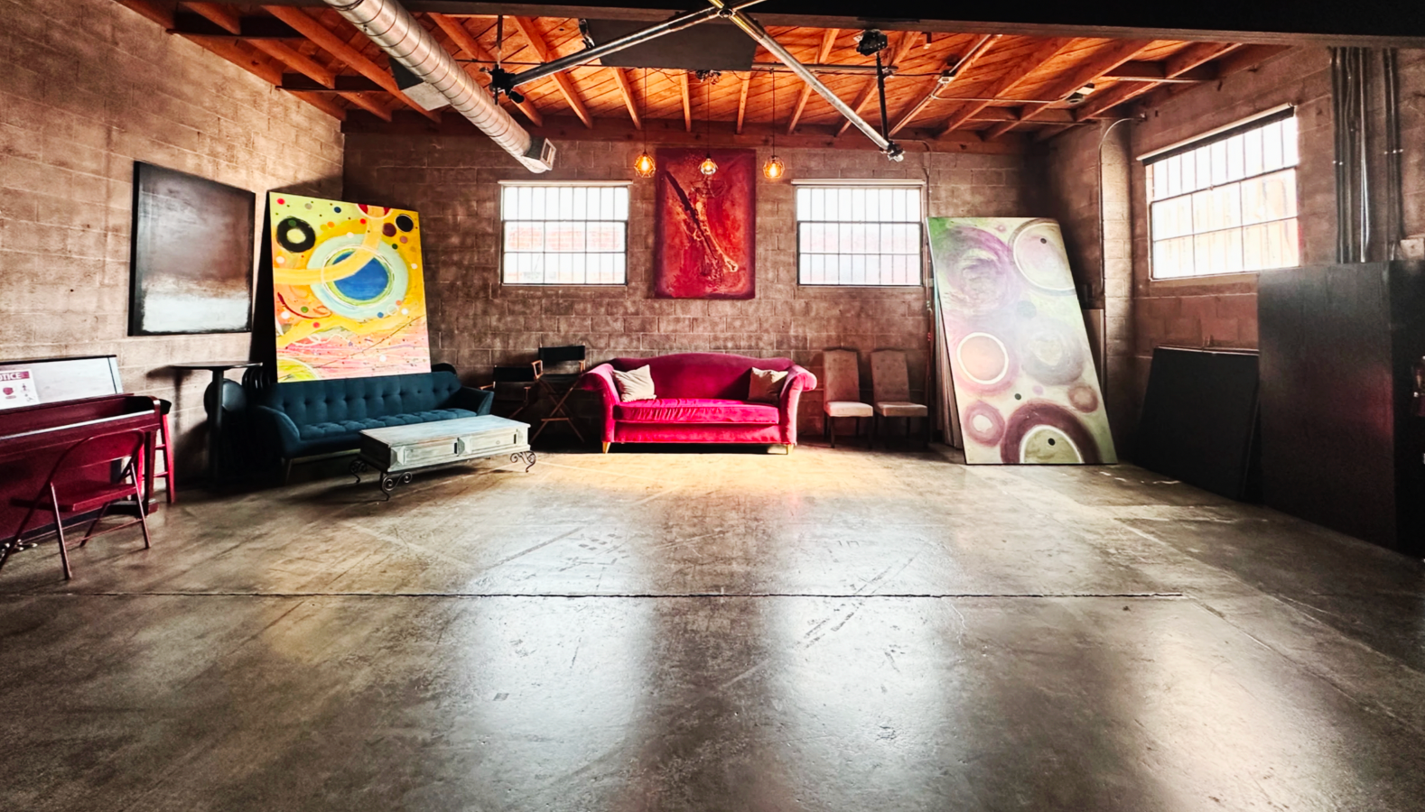 The warehouse lounge